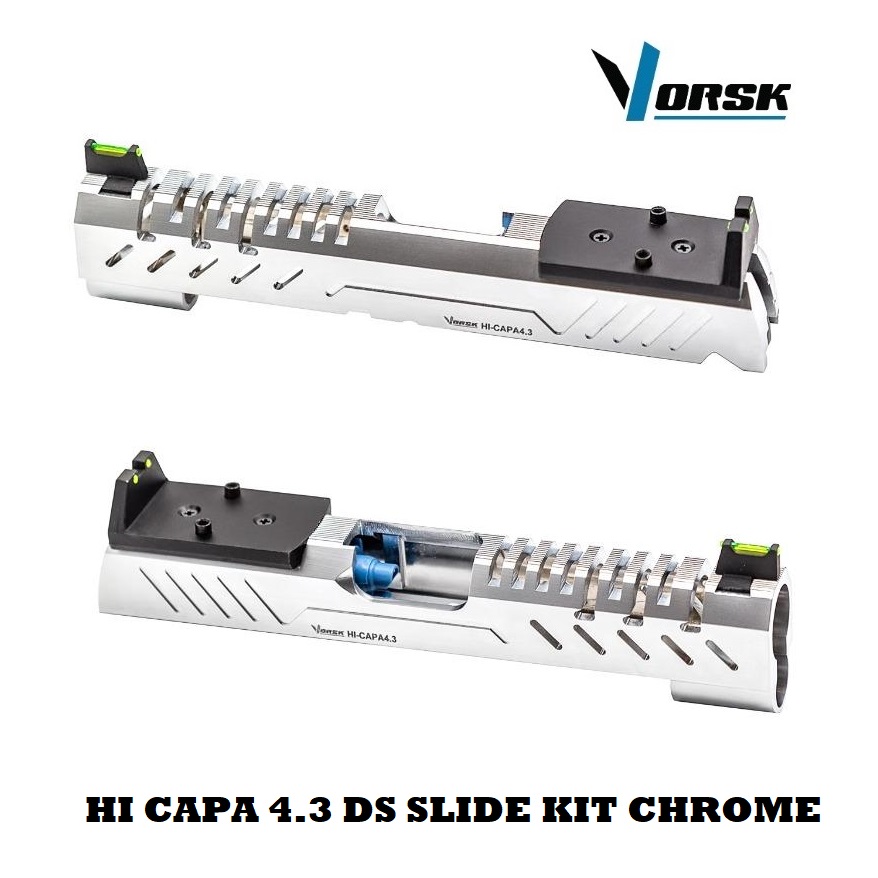 VORSK HI CAPA 4.3 DS SLIDE KIT CHROME (VAC-07-04-CHR)