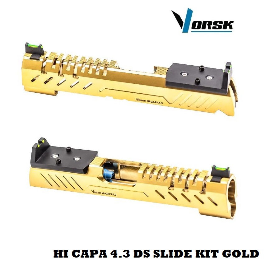 VORSK HI CAPA 4.3 DS SLIDE KIT GOLD (VAC-07-04-GLD)