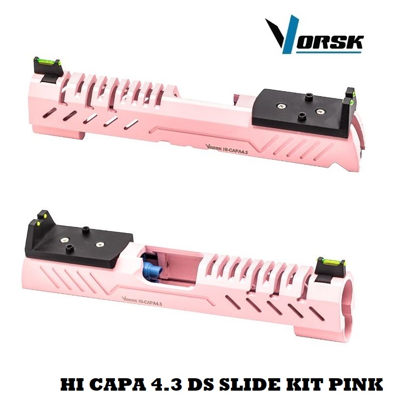 VORSK HI CAPA 4.3 DS SLIDE KIT PINK (VAC-07-04-PNK)