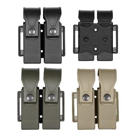 Vega Holster Doppio Portacaricatore per pistola in polimero - bifilare (8DMH01)