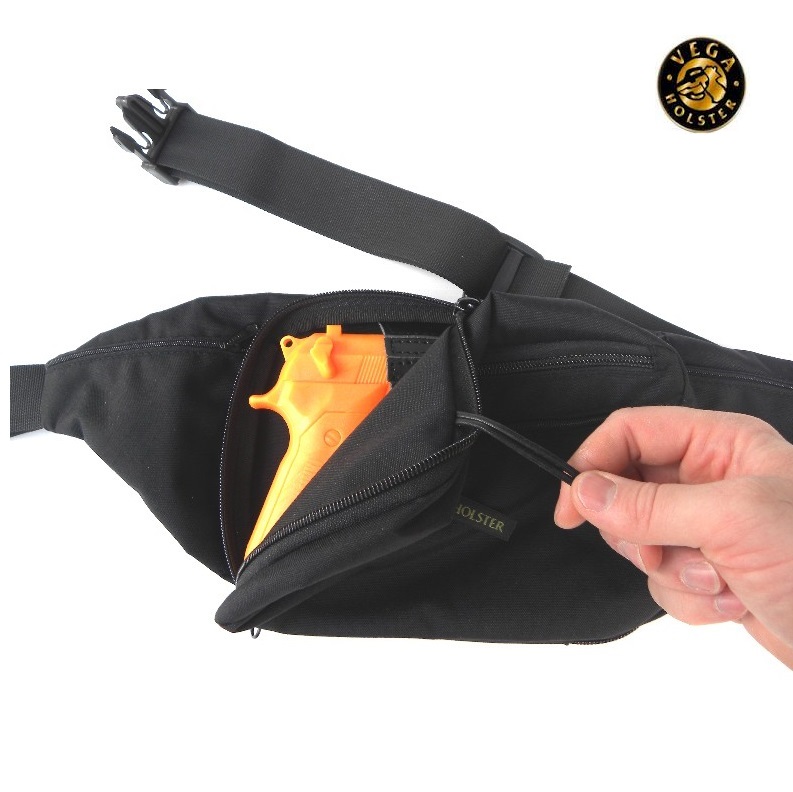 Vega Holster Marsupio con Fondina - nero (2U90) - immagine 3