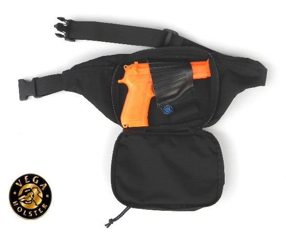 Vega Holster Marsupio con Fondina - nero (2U90) - immagine 2
