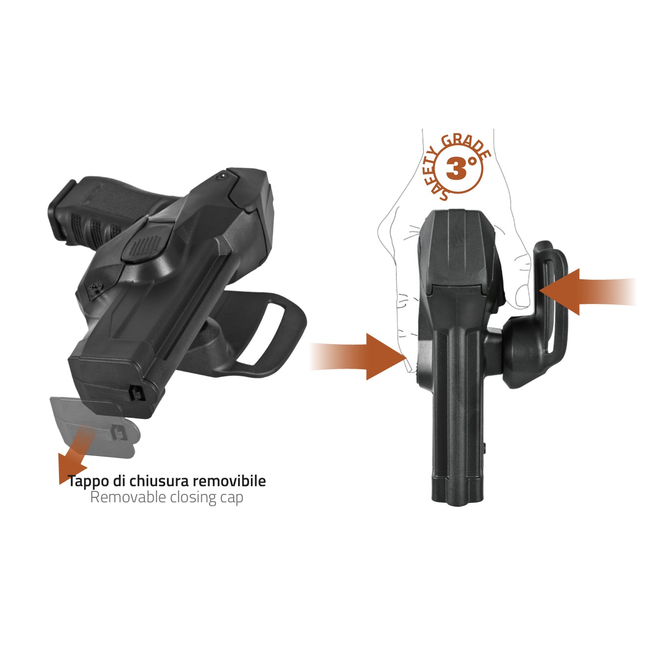 Vega Holster DCH8 - Duty "CAMA" holster - immagine 4