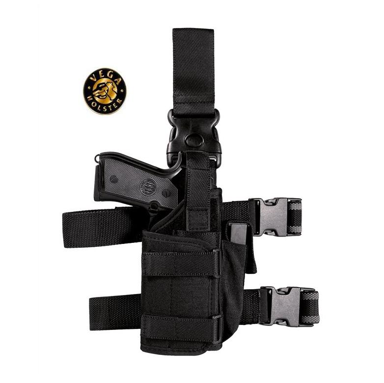 Vega Holster PA280 Cosciale tattica verde/nera