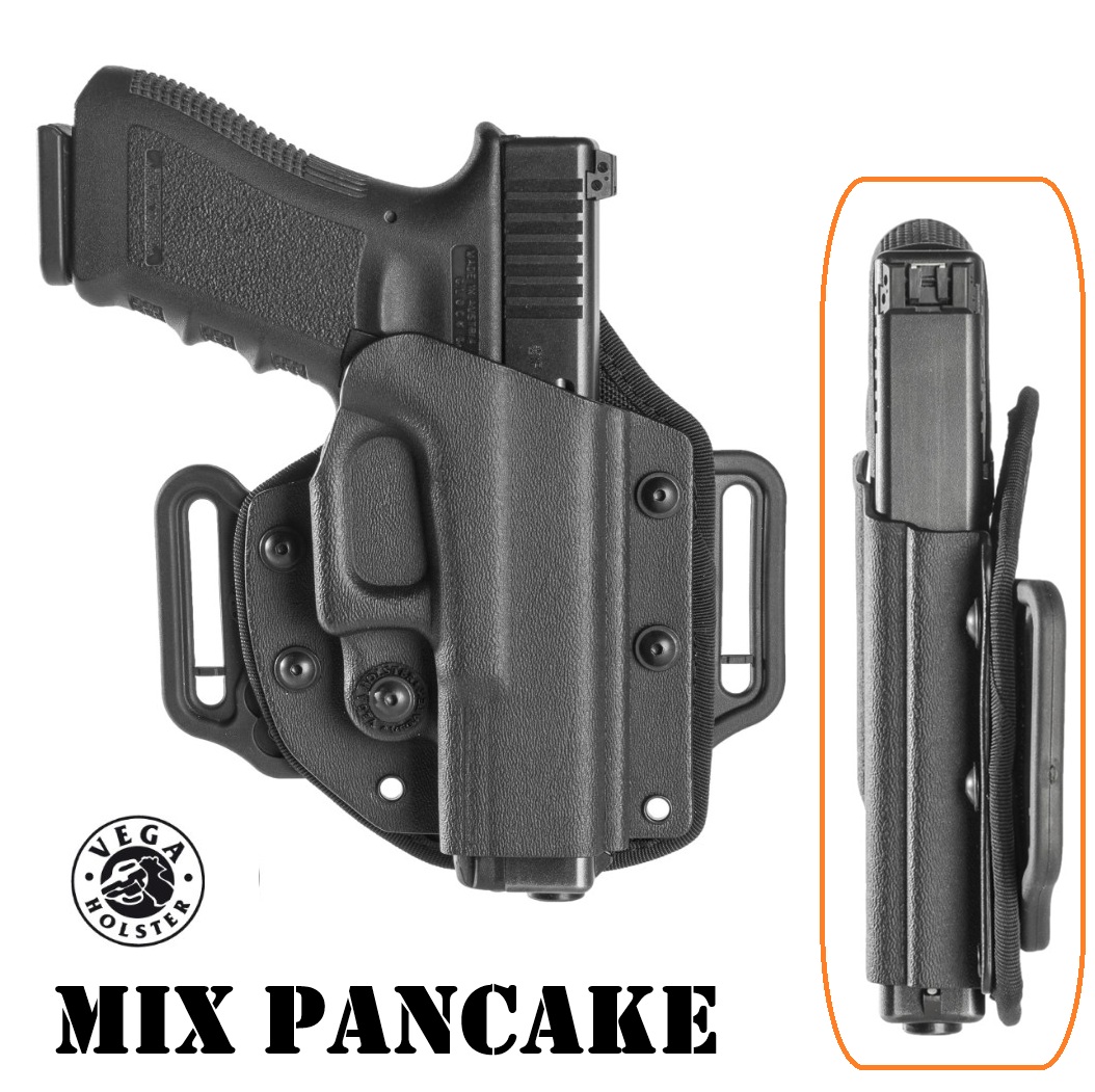 VEGA HOLSTER MIX PANCAKE FONDINA POLIMERO/CORDURA (VHH8)