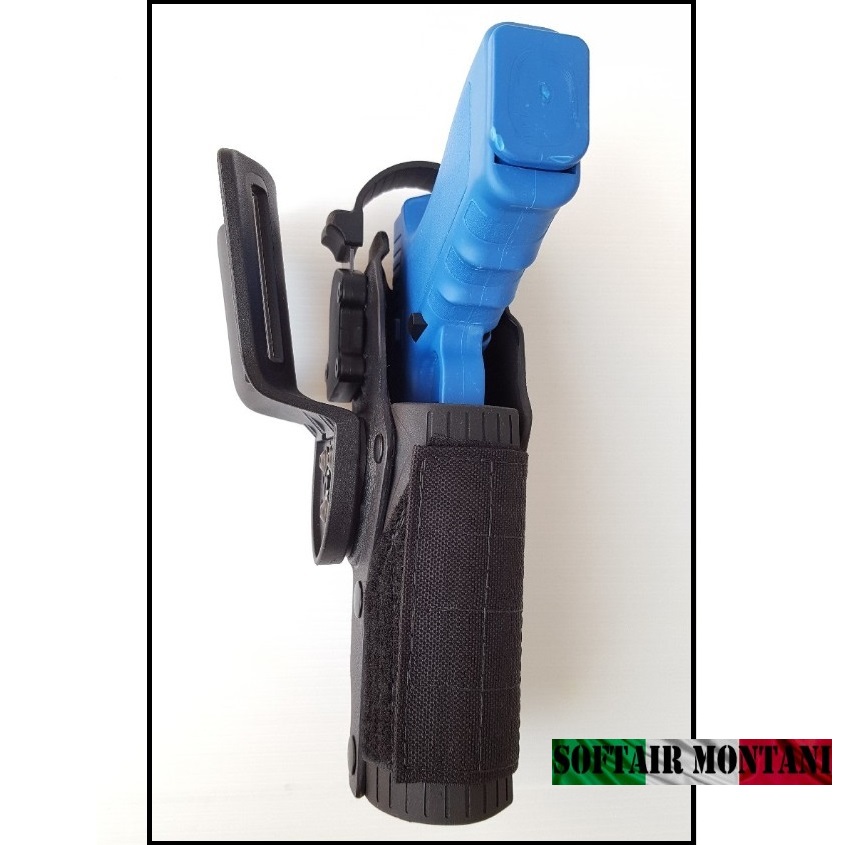 Vega Holster Fondina Polimero per Pistole con torcia tattica e/o laser ( VKZ8 ) - immagine 5