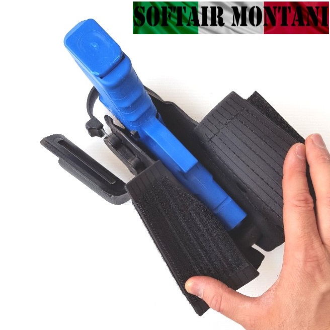Vega Holster Fondina Polimero per Pistole con torcia tattica e/o laser ( VKZ8 ) - immagine 4