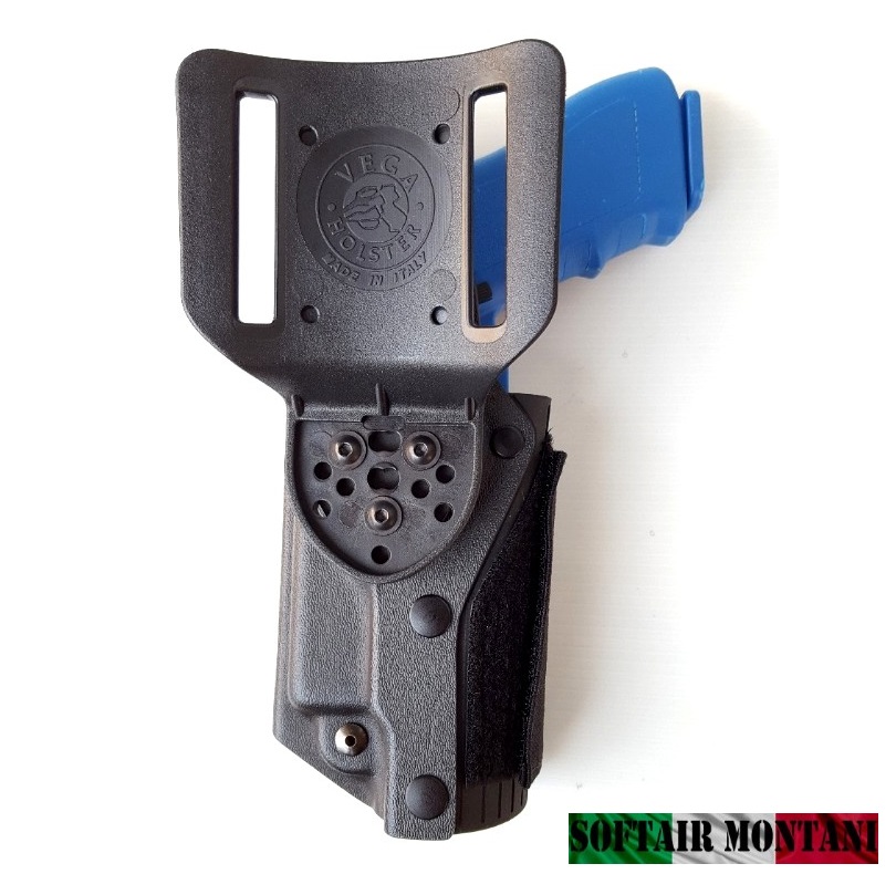 Vega Holster Fondina Polimero per Pistole con torcia tattica e/o laser ( VKZ8 ) - immagine 2