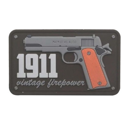 1911 VINTAGE FIREPOWER - PVC Patch Brown