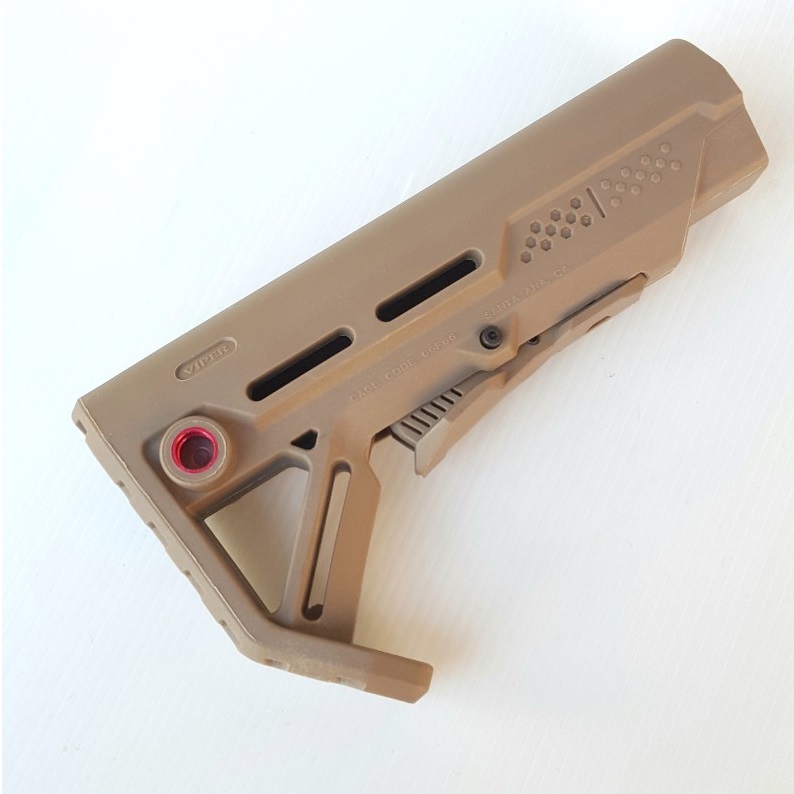 "VIPER " Style M4 Plastic Stock - Coyote