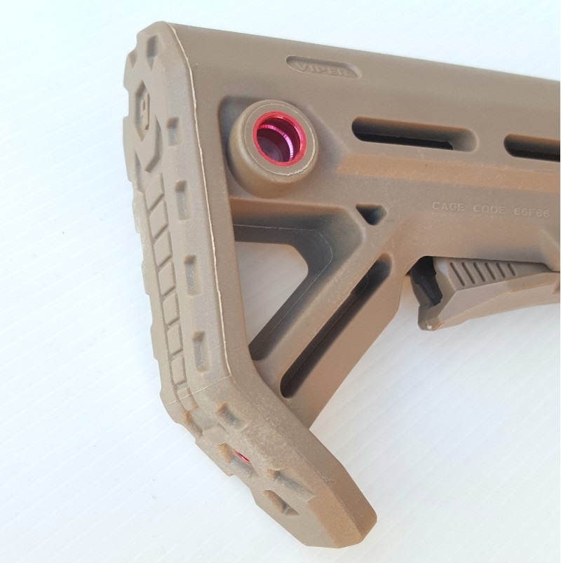 "VIPER " Style M4 Plastic Stock - Coyote - immagine 3