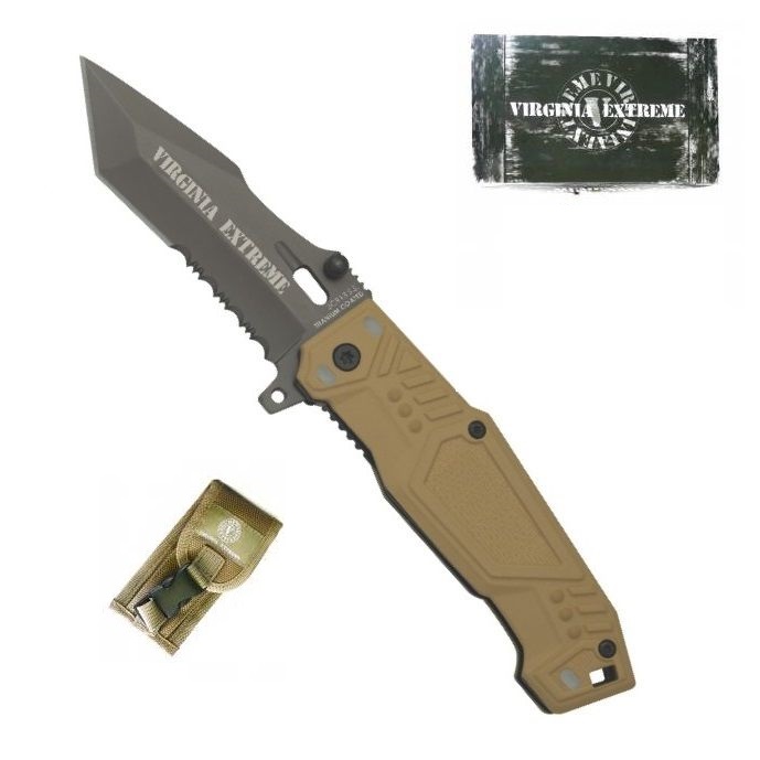 VIRGINIA EXTREME AGORDAT Coyote - pocket foldable knife ((VX012M)