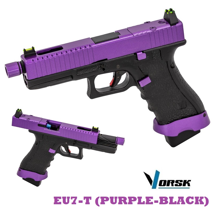 VORSK EU-17 PURPLE/BLACK Gas Blow-back (VGP-01-43)