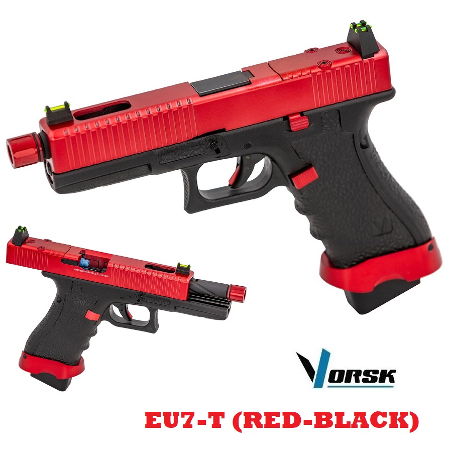 VORSK EU-17 RED/BLACK Gas Blow-back (VGP-01-42)