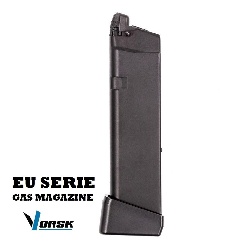 VORSK EU GAS MAGAZINE BLACK -Caricatore a Gas per serie Vorsk e Raven - 22 BBs (VGM-01-01)