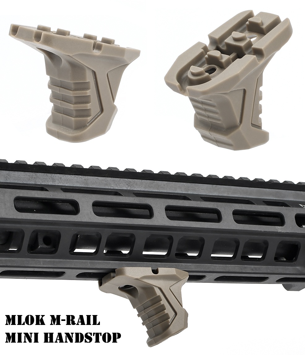 WADSN M-lok Mini Handstop - Coyote