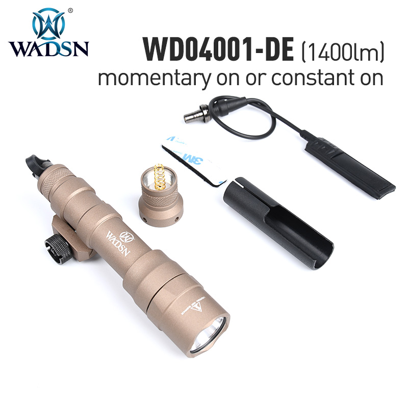 WADSN Tactical M600DF torcia Dual Fuel 1400lumes - Desert (WD04001-DE)
