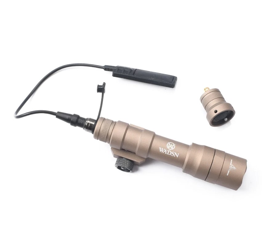 WADSN Tactical M600DF torcia Dual Fuel 1400lumes - Desert (WD04001-DE) - immagine 2