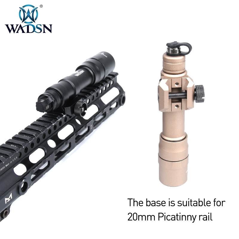 WADSN Tactical M600DF torcia Dual Fuel 1400lumes - Black (WD04001-BK) - immagine 9