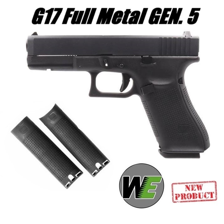 WE NEW GLOCK 17 FULL METAL - Black GEN.5 - immagine 2