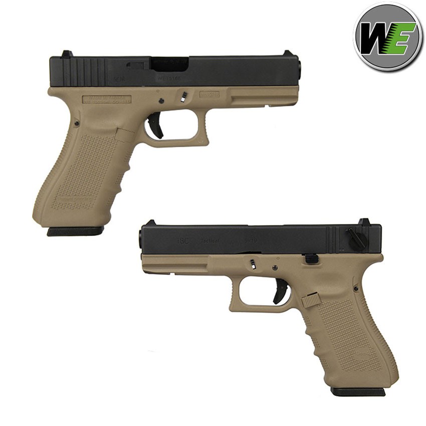 WE GLOCK18 C TAN