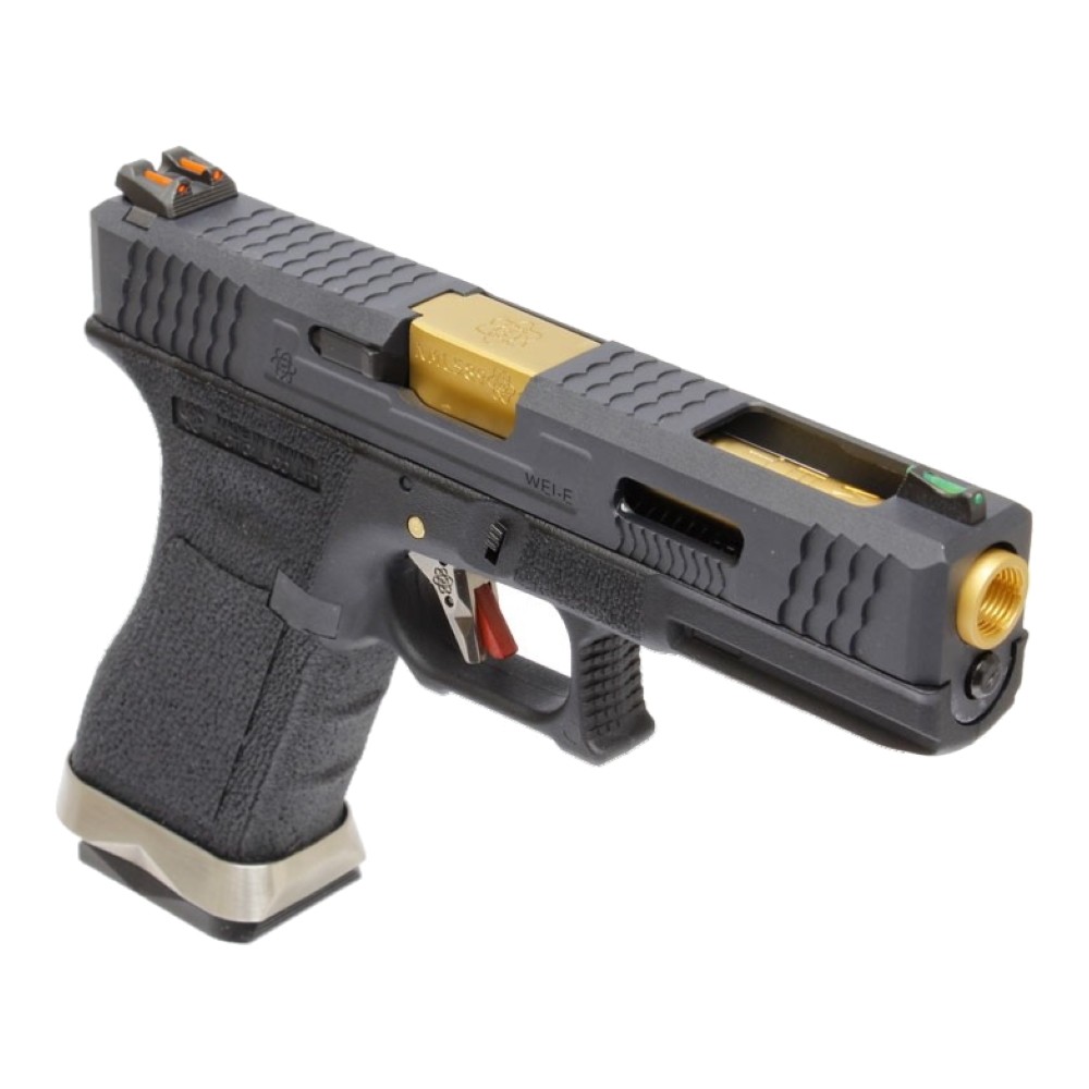 WE G Force G17 Black/Gold- full metal - immagine 2