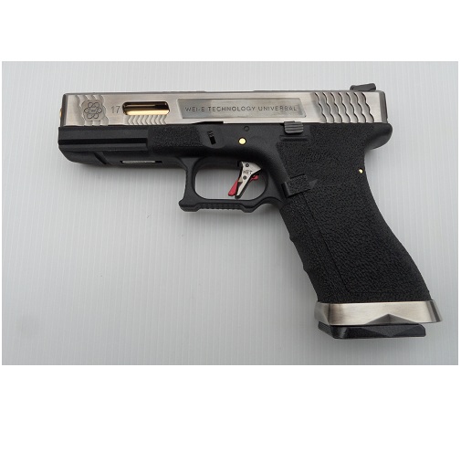 WE GLOCK 17 G FORCE BLACK -canna gold