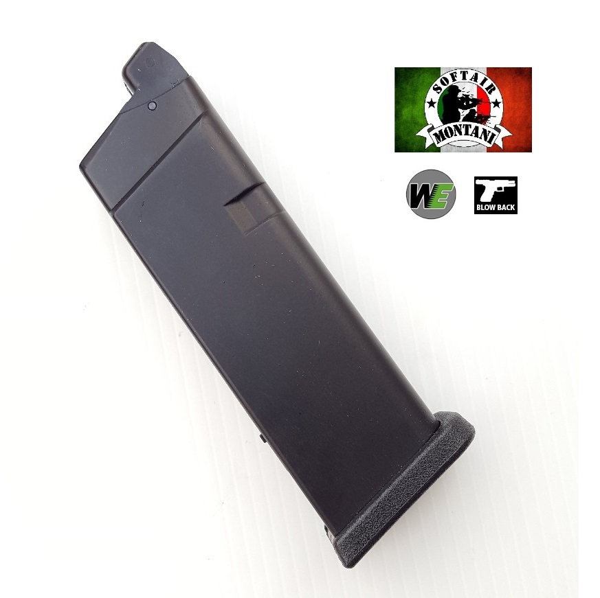 WE G19/23 Caricatore in metallo nero