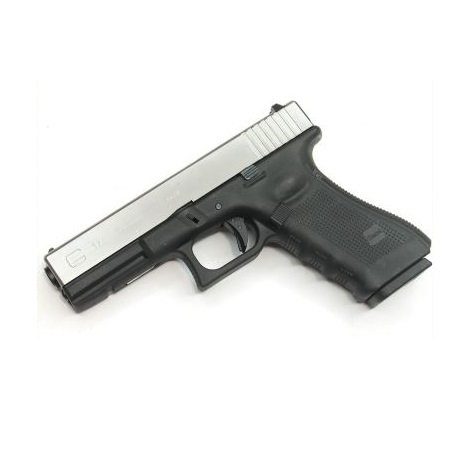 WE GLOCK 17 CO2 DUAL COLOR FULL METAL GEN.4