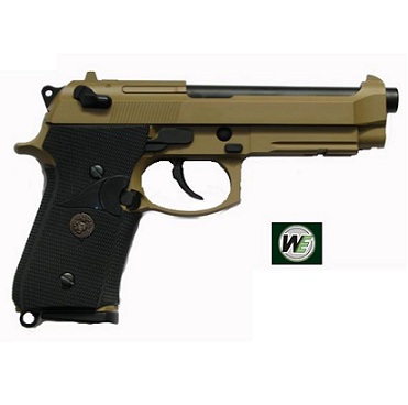 WE BERETTA M9 TAN FULL METAL