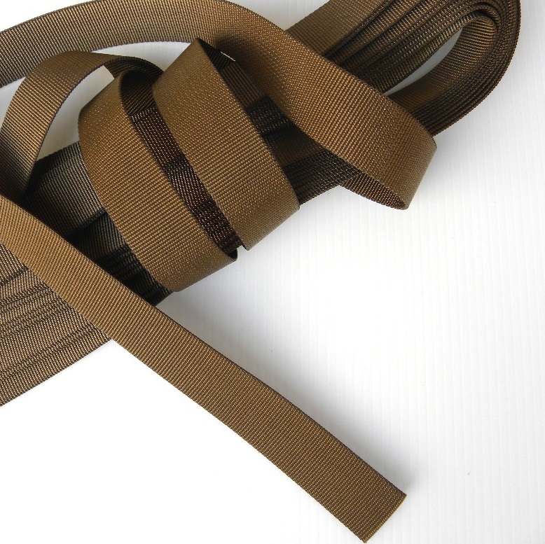 Webbing nylon tape coyote brown
