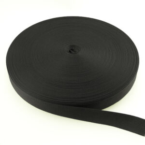 Webbing nylon tape nero