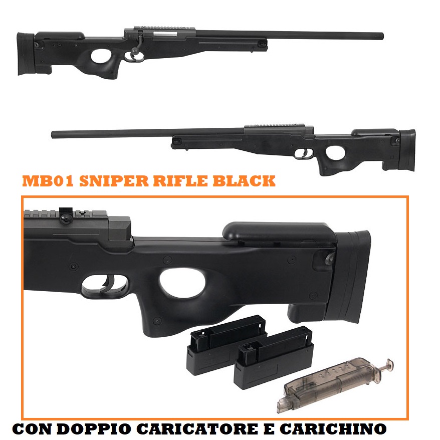 WELL SNIPER RIFLE MB01 BLACK