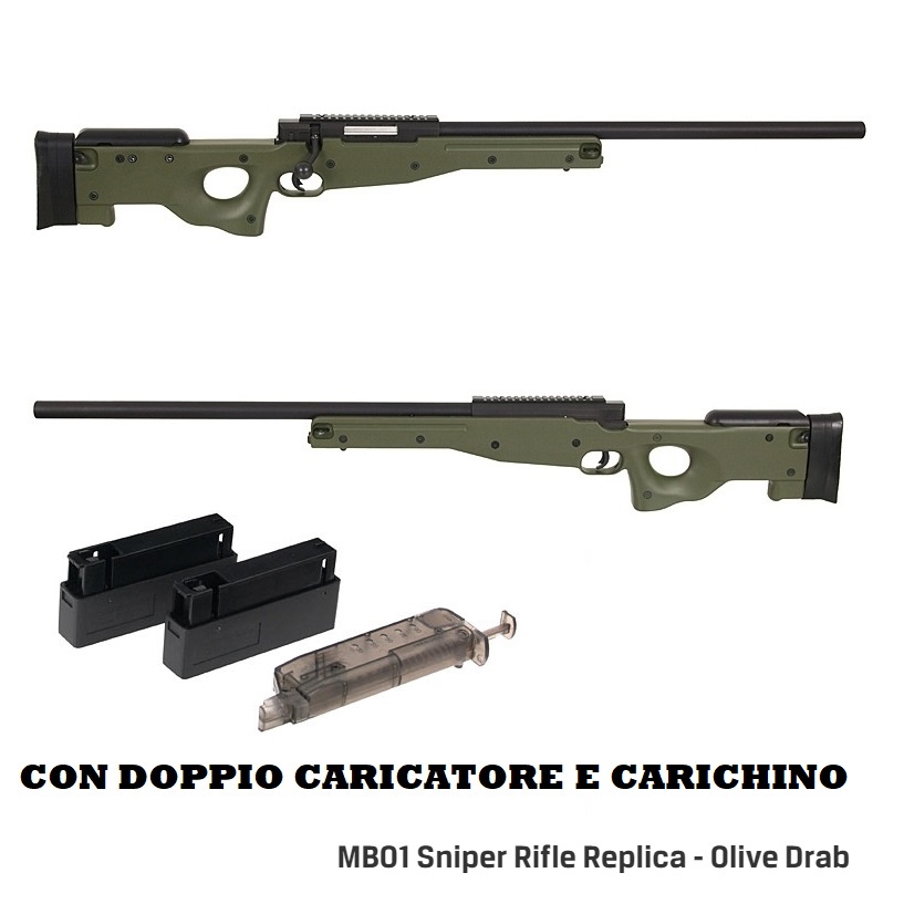 WELL SNIPER RIFLE MB01 OLIVE
