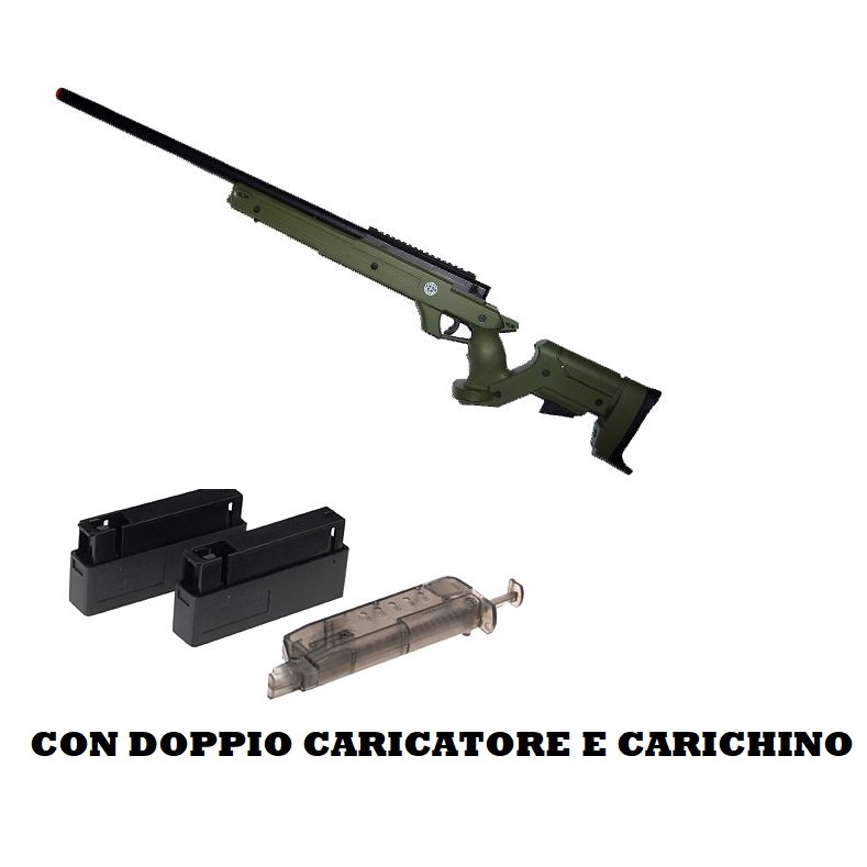 Well Carabina MB04 verde a molla