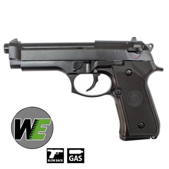 WE BERETTA  M92 NERA FULL METAL