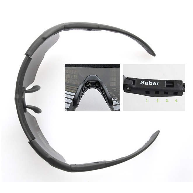 Wileyx SABER Advanced Balistic- con lente trasparente - immagine 3