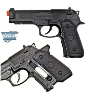 Win Gun High Power M9 CO2 Airsoft GAS Pistol - Black