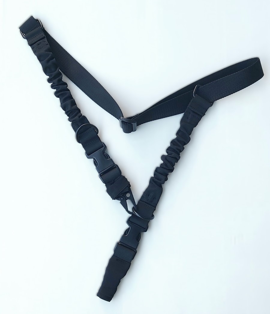 WOSPORT 2 Point Bungee Sling Black- cinghia 2 punti (WO-SL06B) - immagine 2