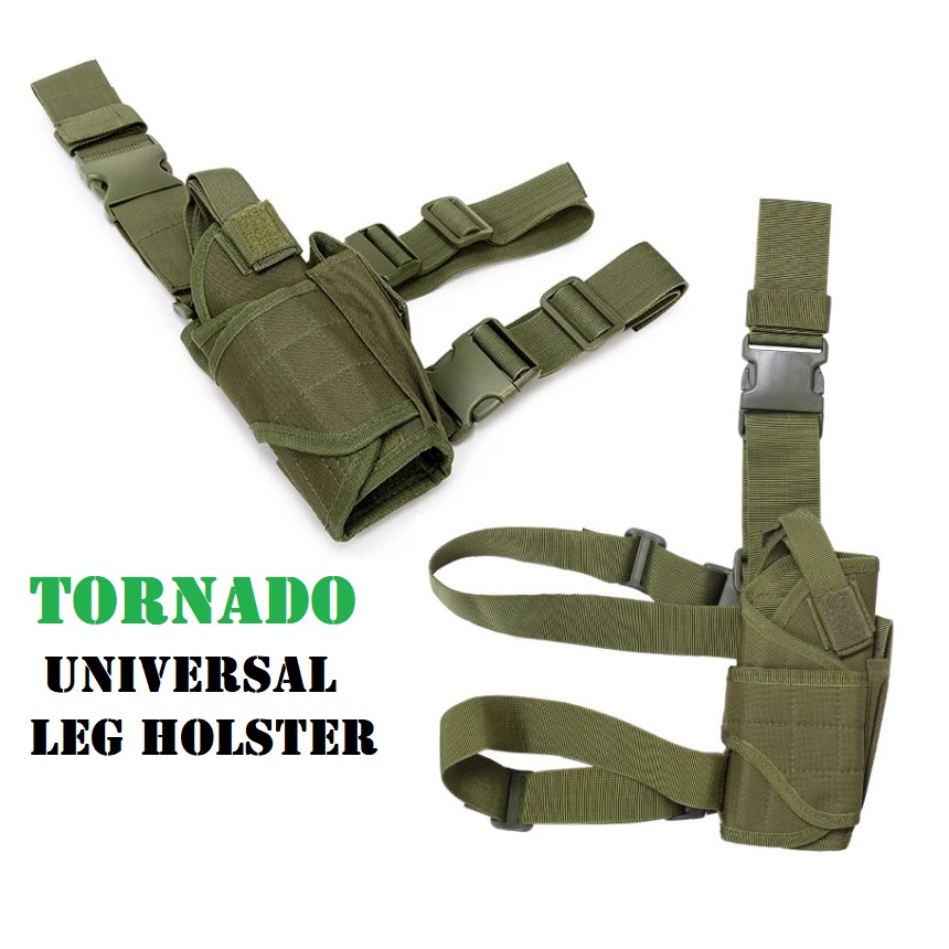 WOSPORT TORNADO UNIVERSAL LEG HOLSTER OLIVE