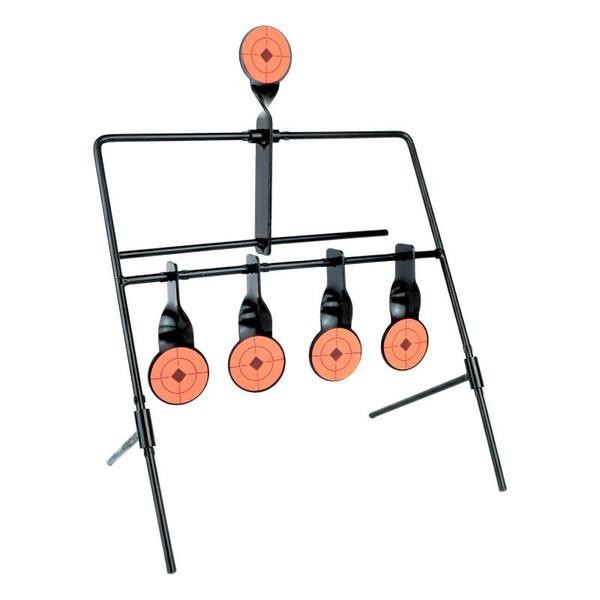 WOSPORT BERSAGLIO IN METALLO CON 4 TARGET MOBILI ( WO-TG04B)