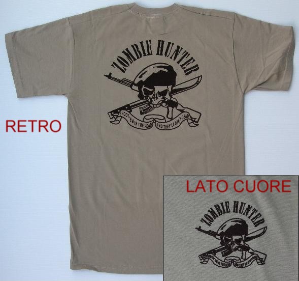 "Zombie Hunter" t-shirt coyote
