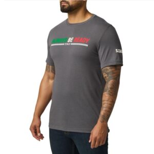 5.11 Tactical – ABR Italy T‑Shirt (76346IT) · Colore Flint (Grigio Scuro)