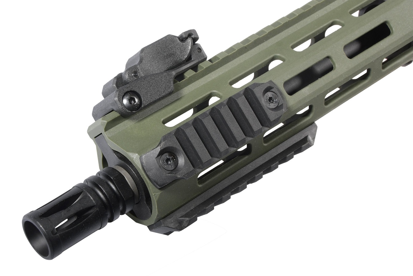 Delta Armory M4 AR15 M‑LOK SilentOps 8" Charlie – Oliva (DA‑C10‑OLV) - Image 3