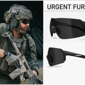 Edge Tactical Urgent Fury – Black · Lente G15 Vapor Shield