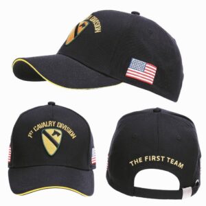 Fostex US Cavalry WWII – Baseball Cap Black