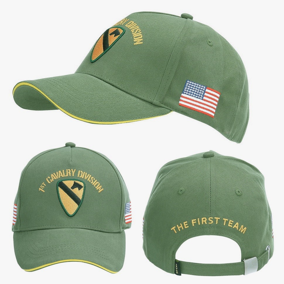 Fostex US Cavalry WWII – Baseball Cap Olive