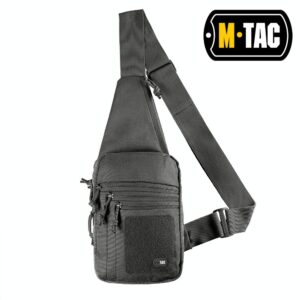 M‑TAC TACTICAL BAG SHOULDER CHEST PACK WITH SLING – BLACK