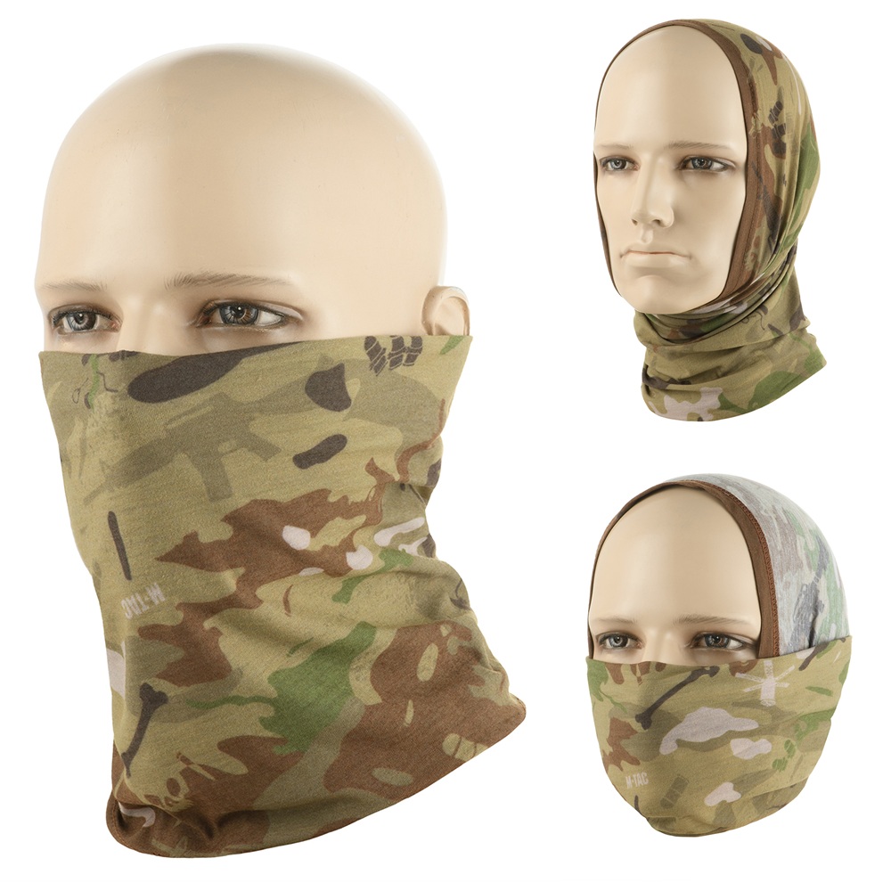 M-TAC Lightweight Tube Scarf War Camo - sciarpa a tubo leggera mimetica