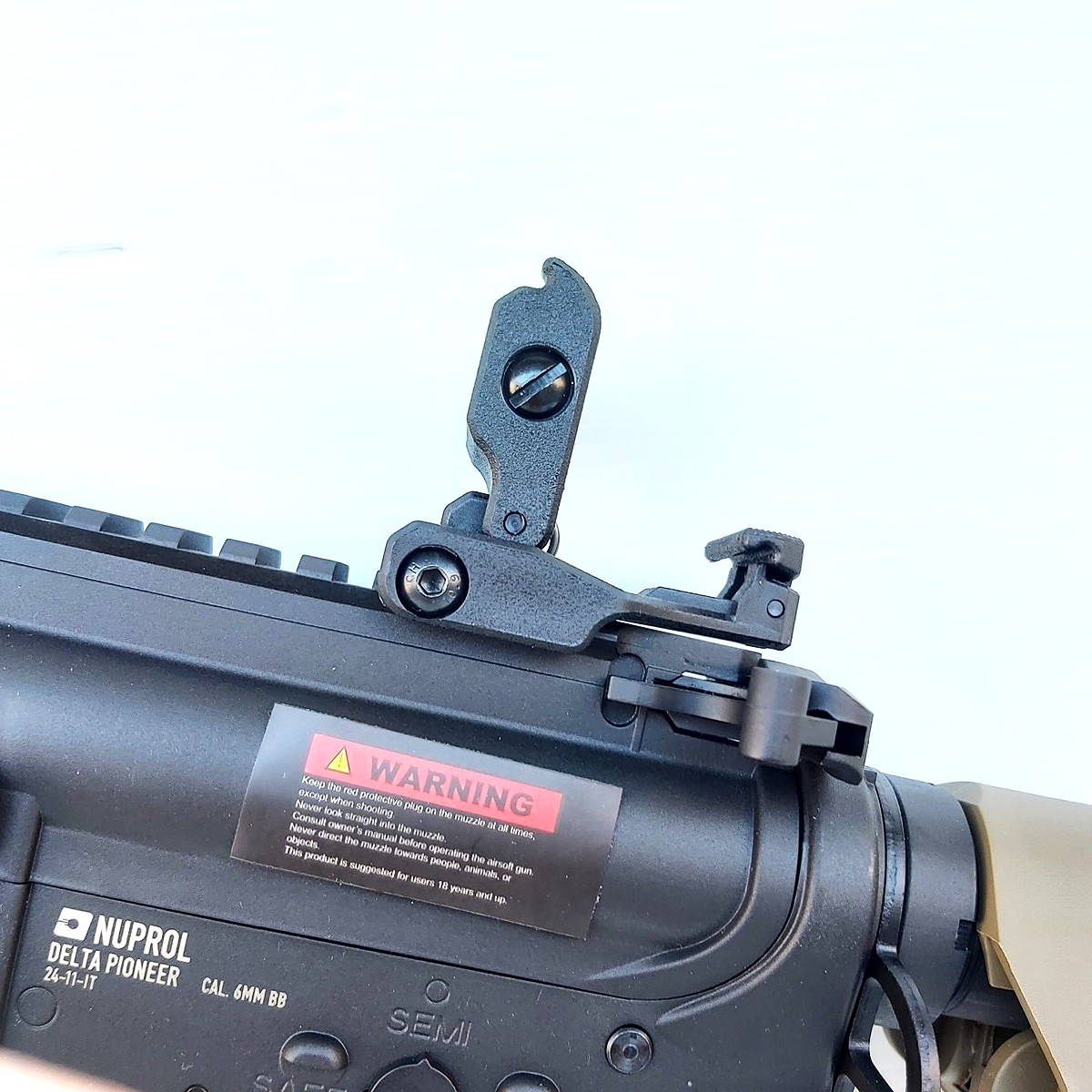 NUPROL M4 MLOK DELTA PIONEER NOMAD 7" FDE/BLACK (NEG-DPN-7-FDE) - Image 5